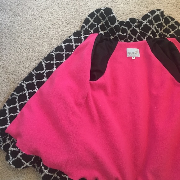 Pink & Black Girl Thick Coat - Picture 9 of 11